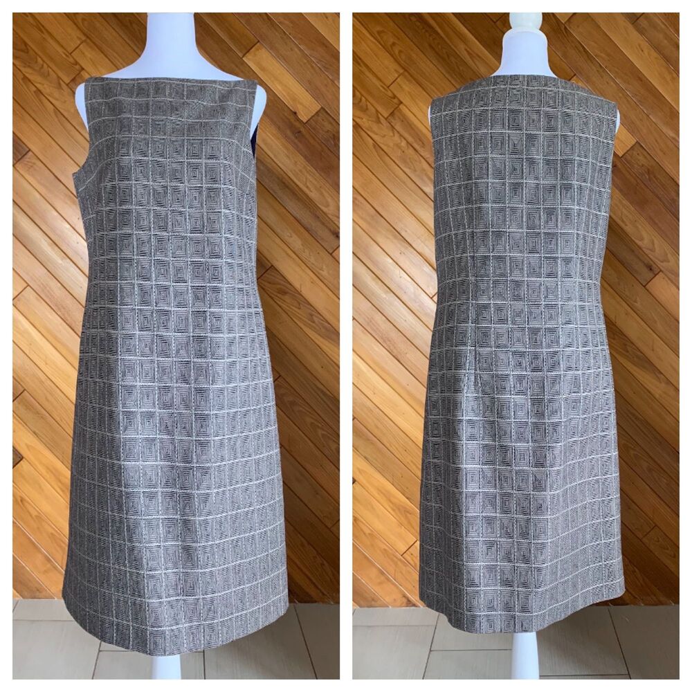 Vintage 80s/90s Mondi Wool Shift Dress